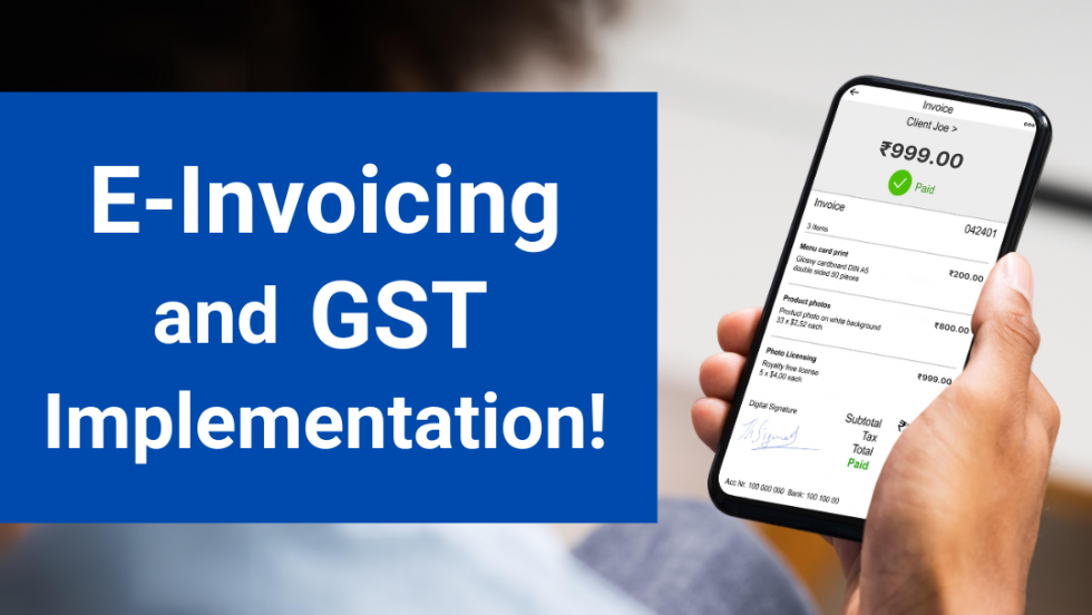 E Invoicing And Gst Implementation Galla App