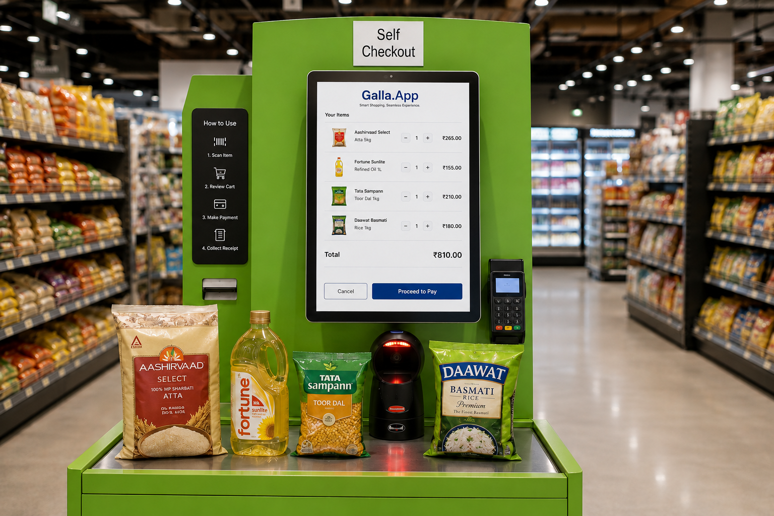 Self checkout